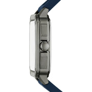 Fossil FS5979 Inscription lue Dial Blue Silicone Strap Men's Watch - mzwatcheslk srilanka